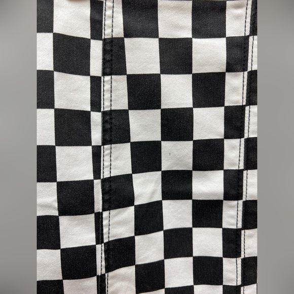 🏁 NWT! Checker Miniskirt - Picture 4 of 5